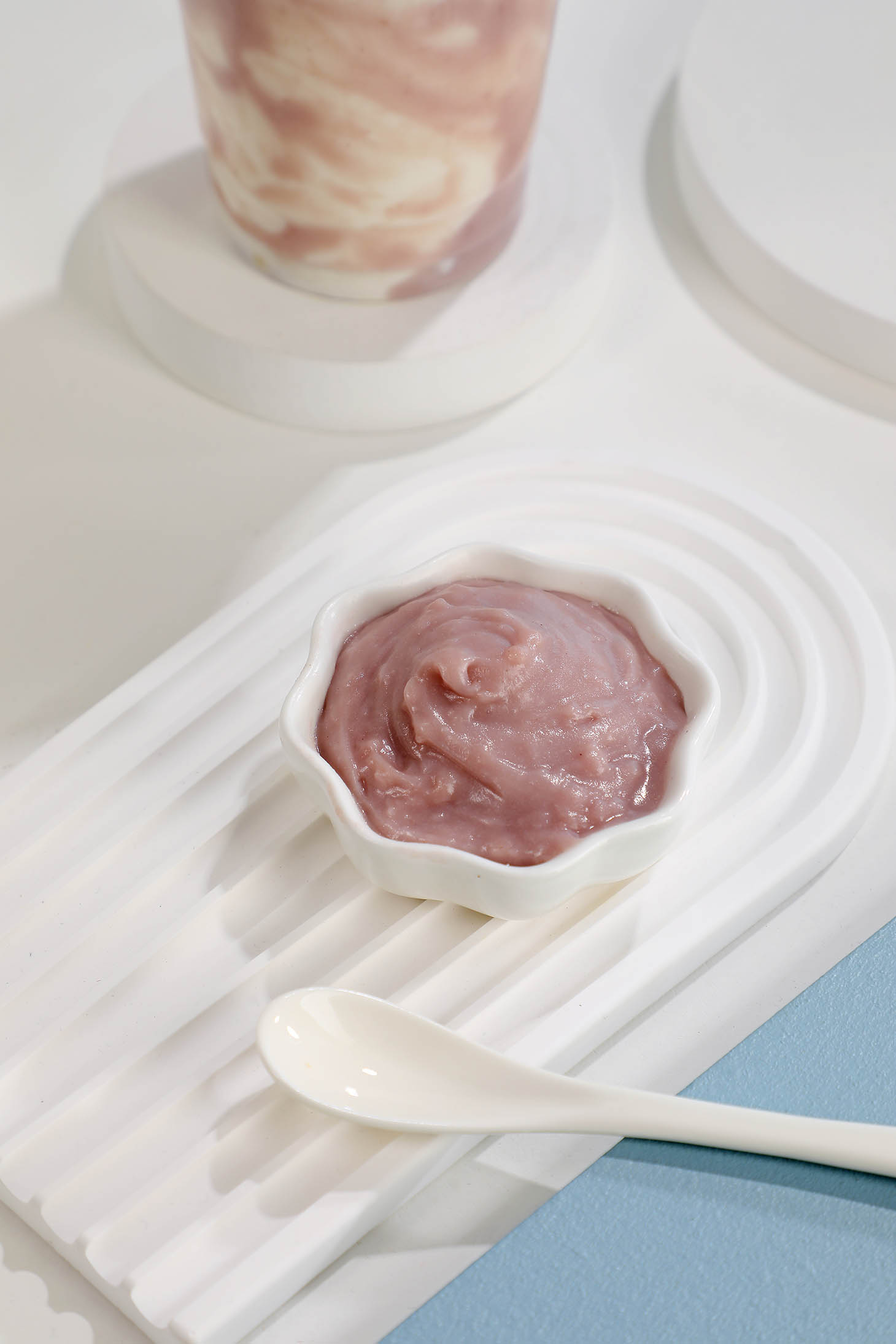 Frozen taro puree